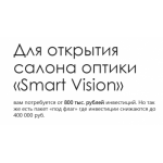 Отзывы о франшизе smartvision-fr.ru («Smart Vision» Франшиза салона оптики)